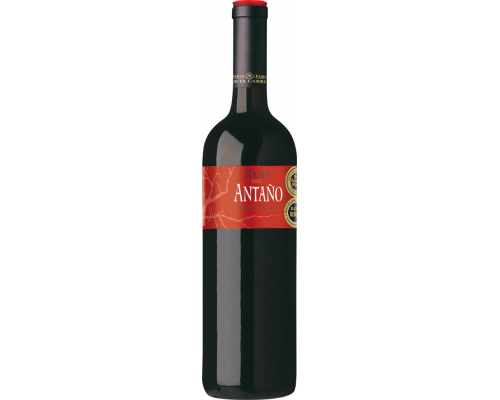 Вино ANTANO Антаньо Риоха красное сухое, 0.75л, Испания, 0.75 L
