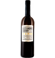 Вино крепленое ликерное марочное ALEXANDRO Fino, 0.75л, Испания, 0.75 L