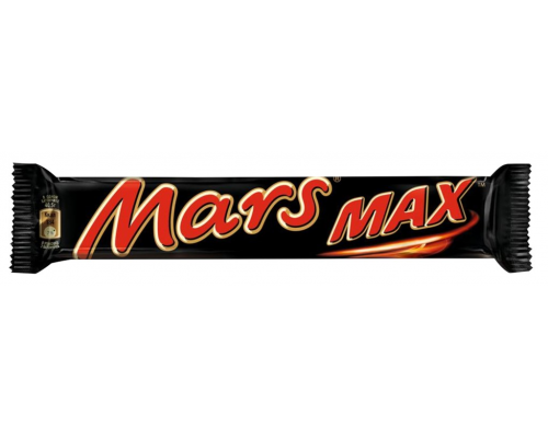 Батончик шоколадный MARS Max с нугой и карамелью, 81г, Россия, 81 г