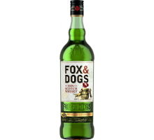 Виски FOX & DOGS купажированный 40%, 0.7л, Россия, 0.7 L