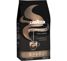 Кофе зерновой LAVAZZA Espresso Italiano Classico натуральный жареный, 1кг, Италия, 1000 г