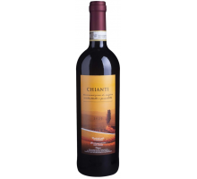 Вино CHIANTI Тоскана Кьянти ЗНМП красное сухое, 0.75л, Италия, 0.75 L