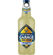 Напиток пивной GARAGE Seth and Riley's Hard Lemon пастеризованный 4,6%, 0.4л, Россия, 0.4 L